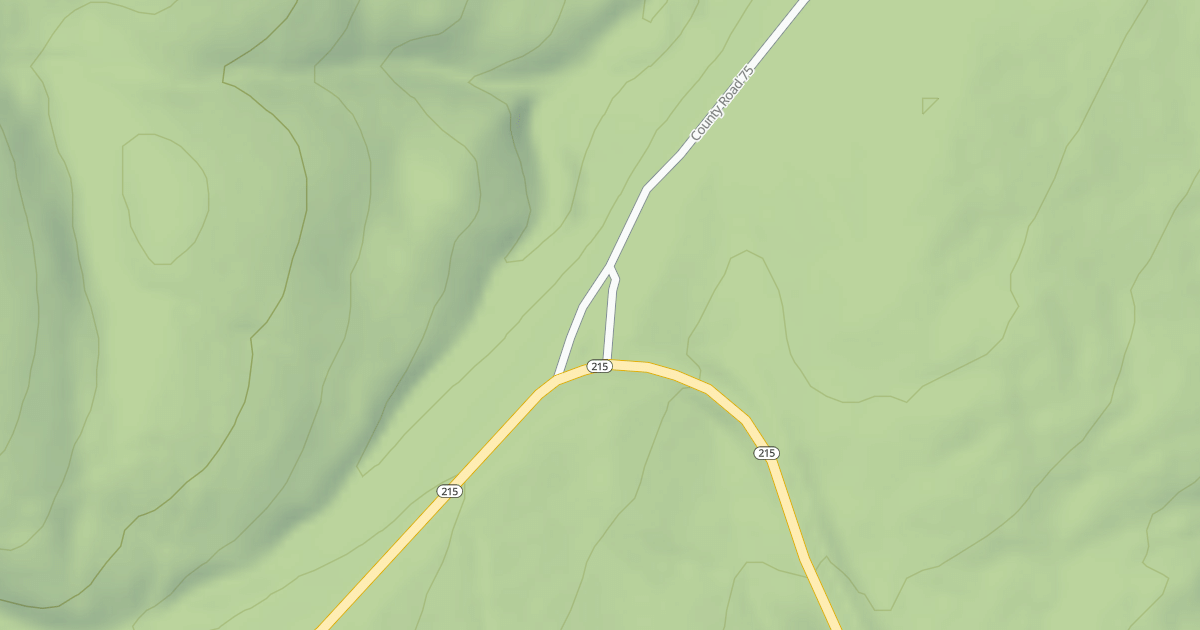 Map preview of SHORES LAKE ACCESS INTERSECTIO