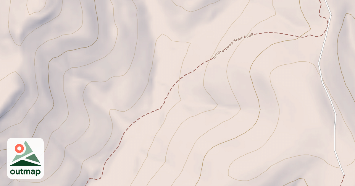 Map of Renfro Loop