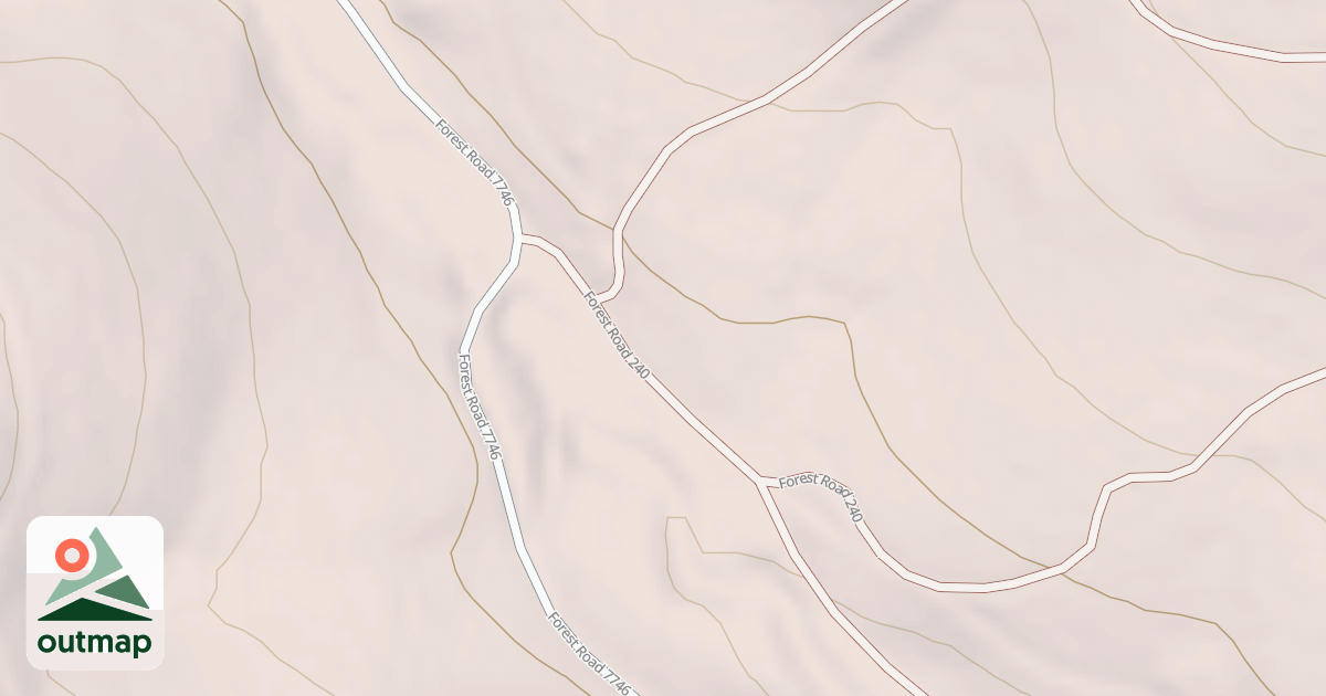 Map of USFS National Forest System Roads {AF4B79FA-1988-4904-B573-D3730525EA38}