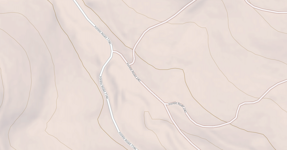 Map preview of USFS National Forest System Roads {AF4B79FA-1988-4904-B573-D3730525EA38}