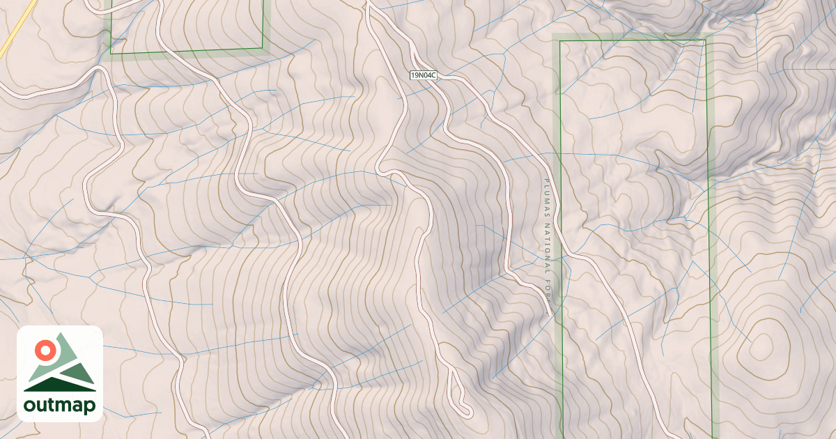 Map of PIKE CO LO SPUR B