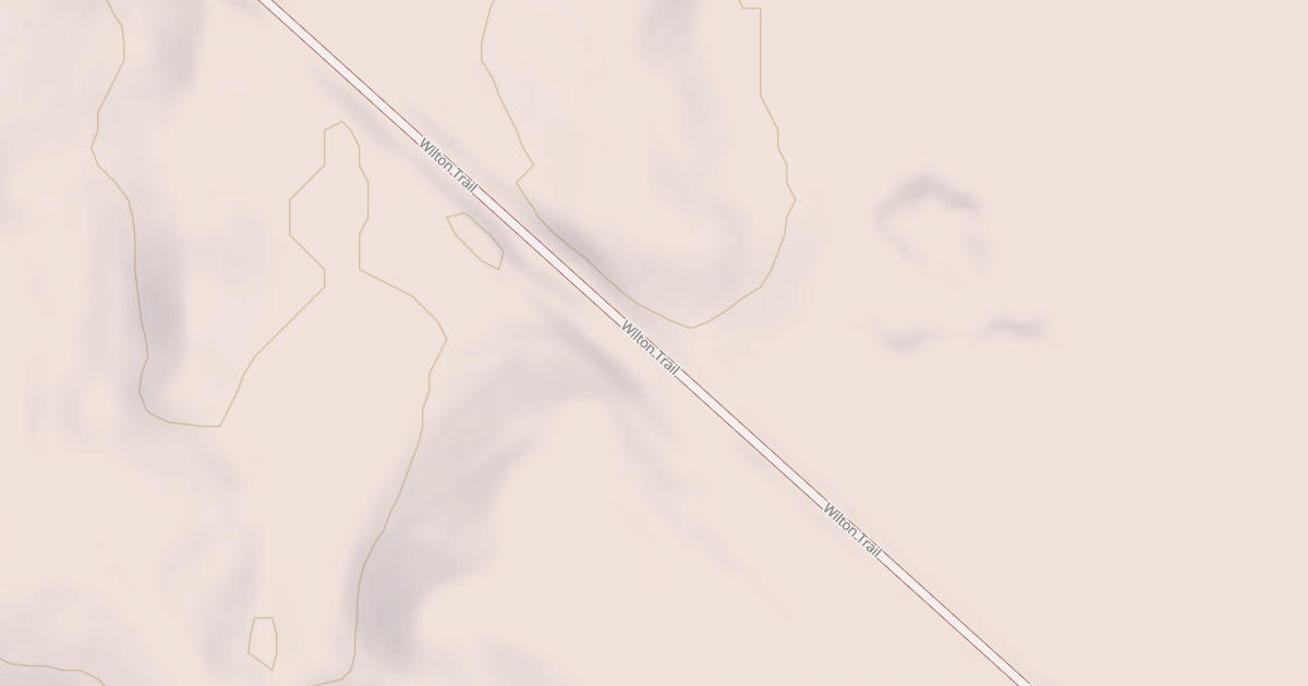 Map preview of Wilton Trails Northwest