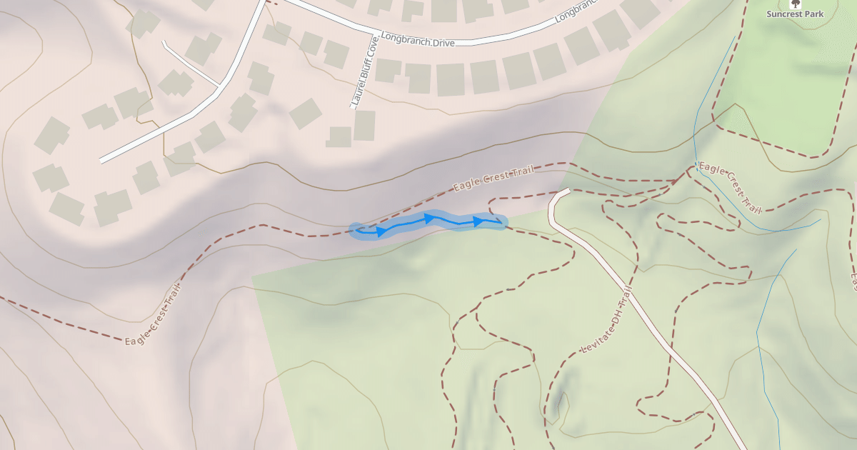 Map preview of Zooropa DH Trail