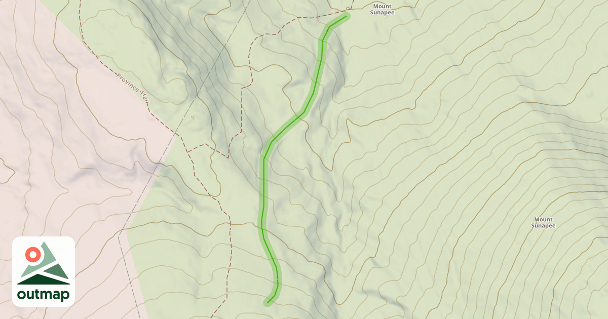 Map of Lower Ridge