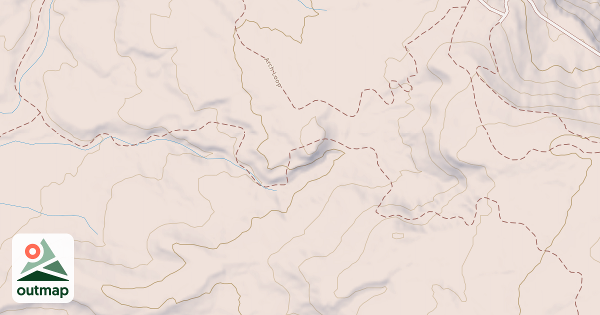 Map of Arch Loop