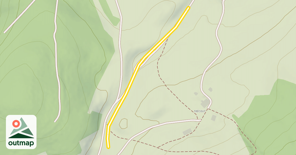 Map of Boucle de Trécout