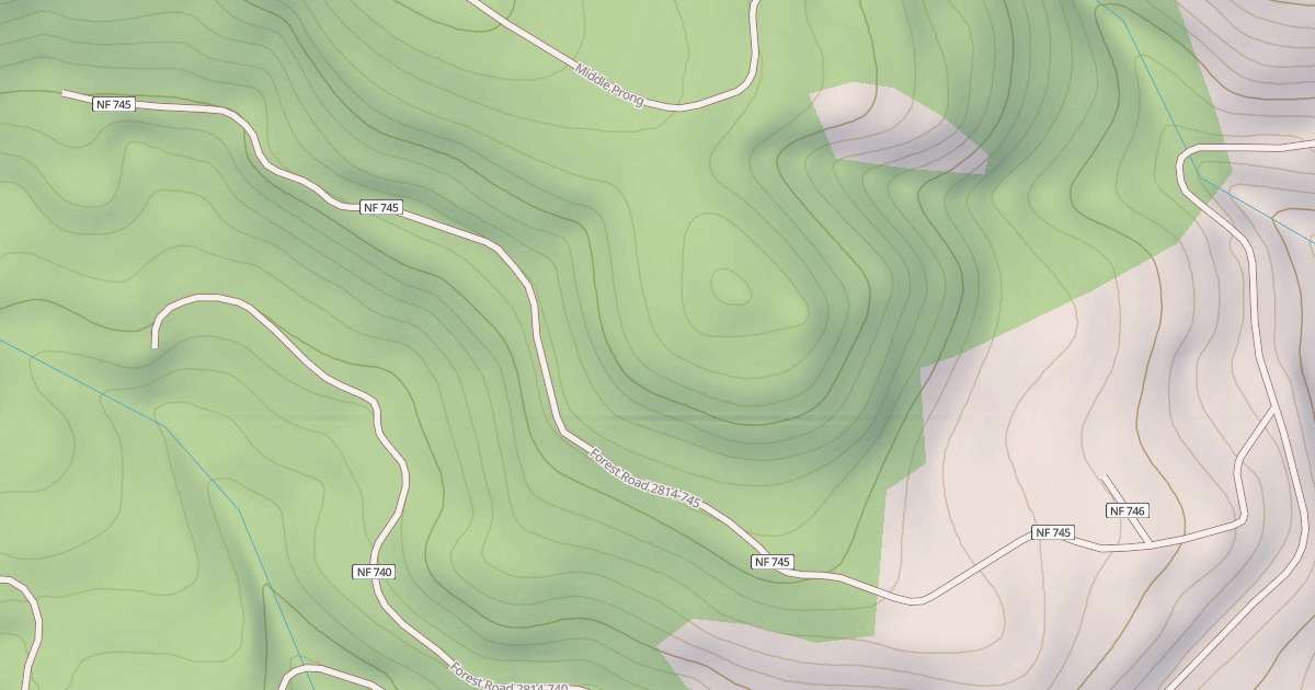 Map preview of BEAR WALLOWS T.S.