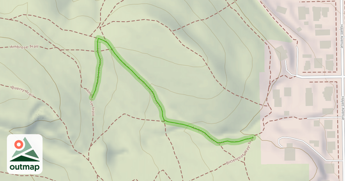 Map of Ambrose Alternate