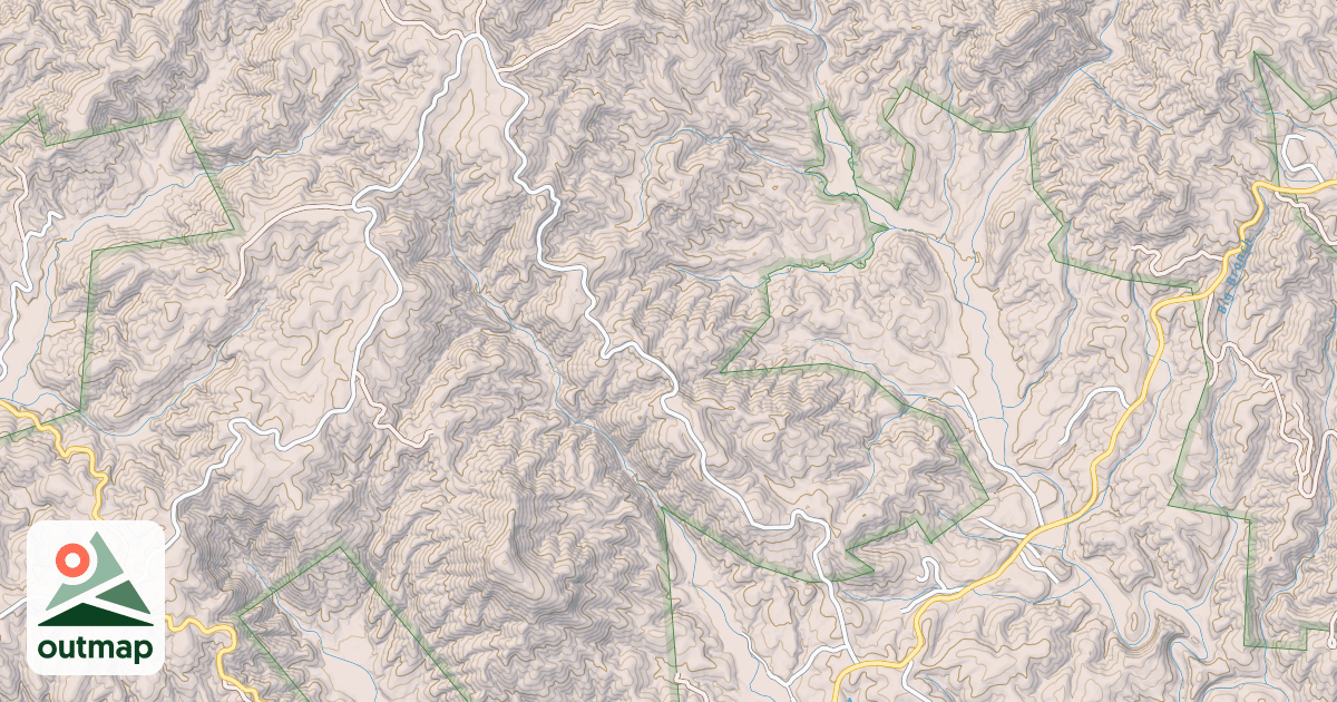 Map of LITTLE LONG NOSE