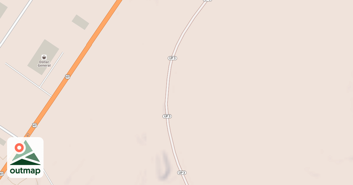 Map of Keweenaw State Trail