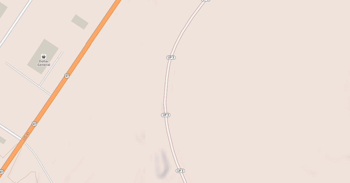 Map preview of Keweenaw State Trail