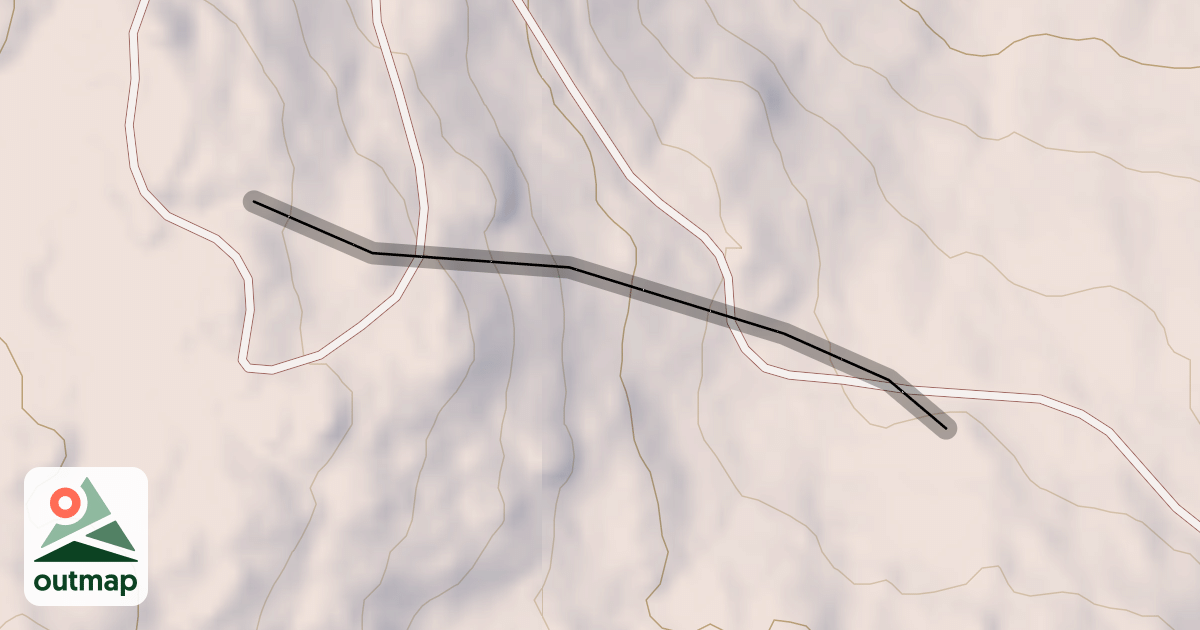 Map of Siberia Runout