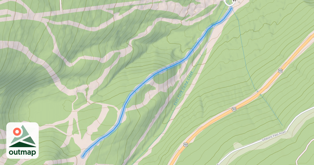 Map of Main Street