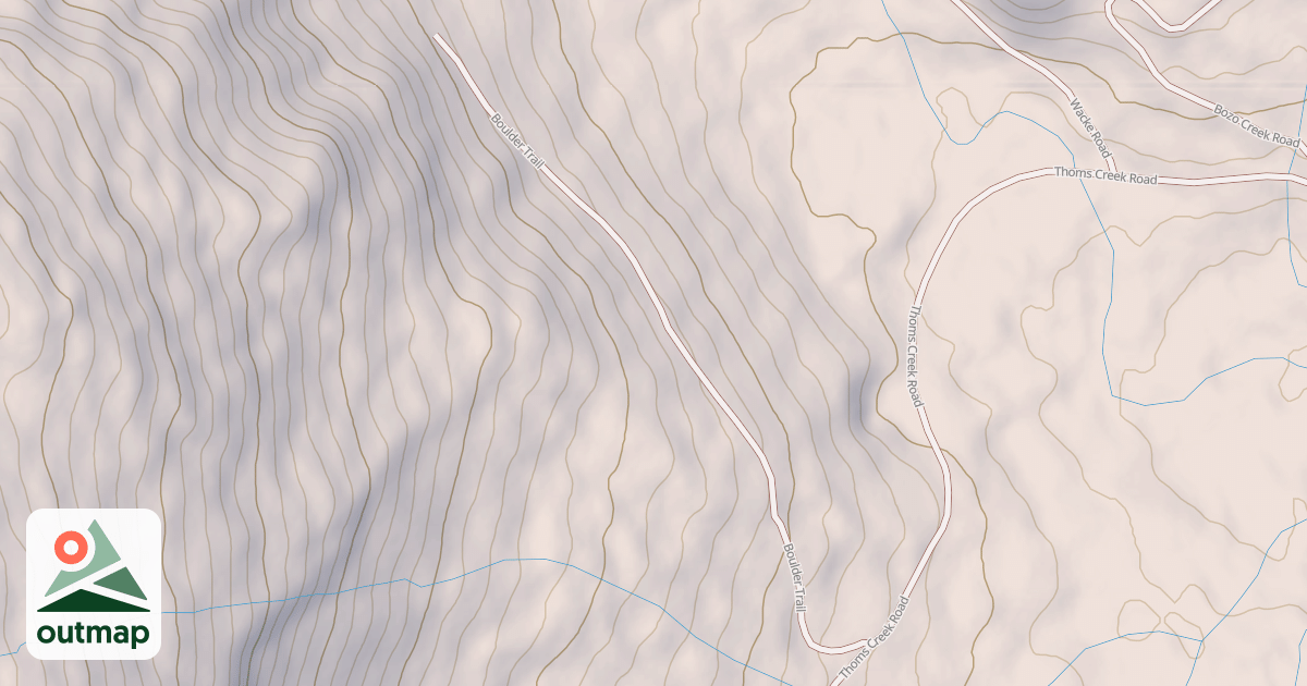 Map of BOULDER