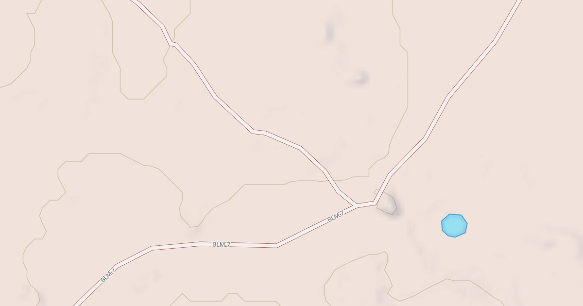 Map preview of BLM National GTLF Public Motorized Roads 1b010bf9-6ed6-49a7-b4a9-7fefd77386df