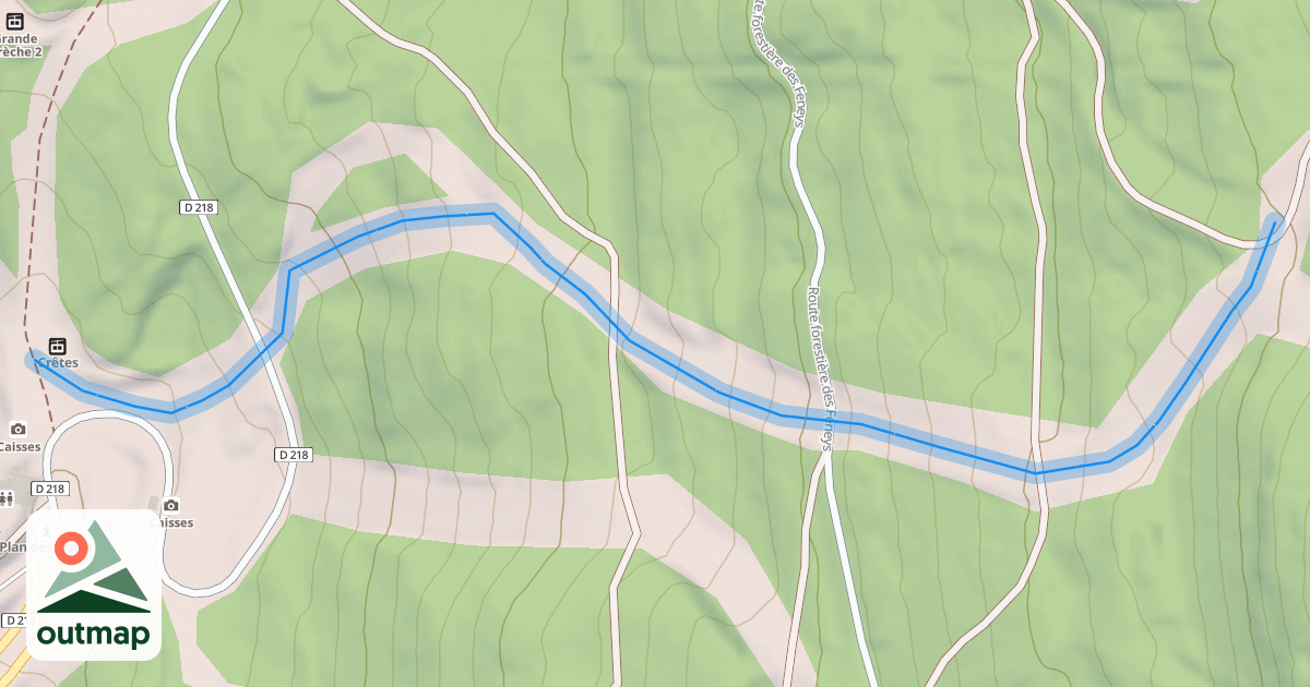 Map of Anémones