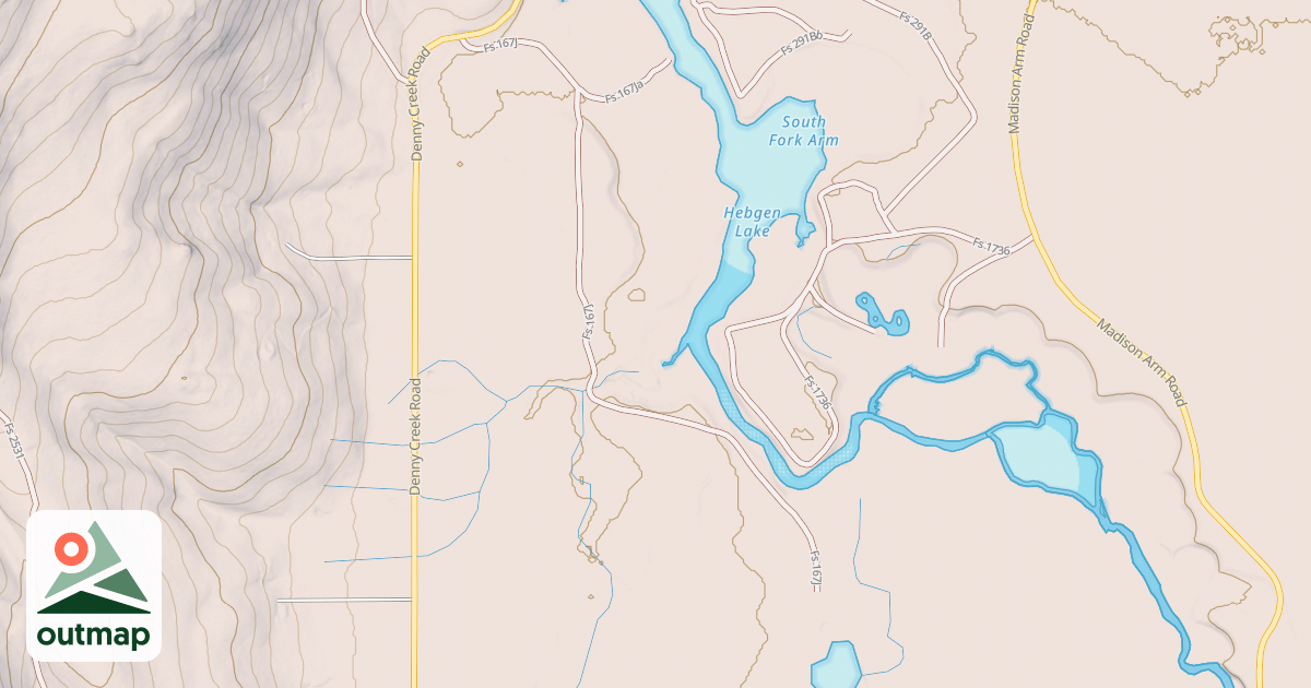 Map of BAR N RANCH