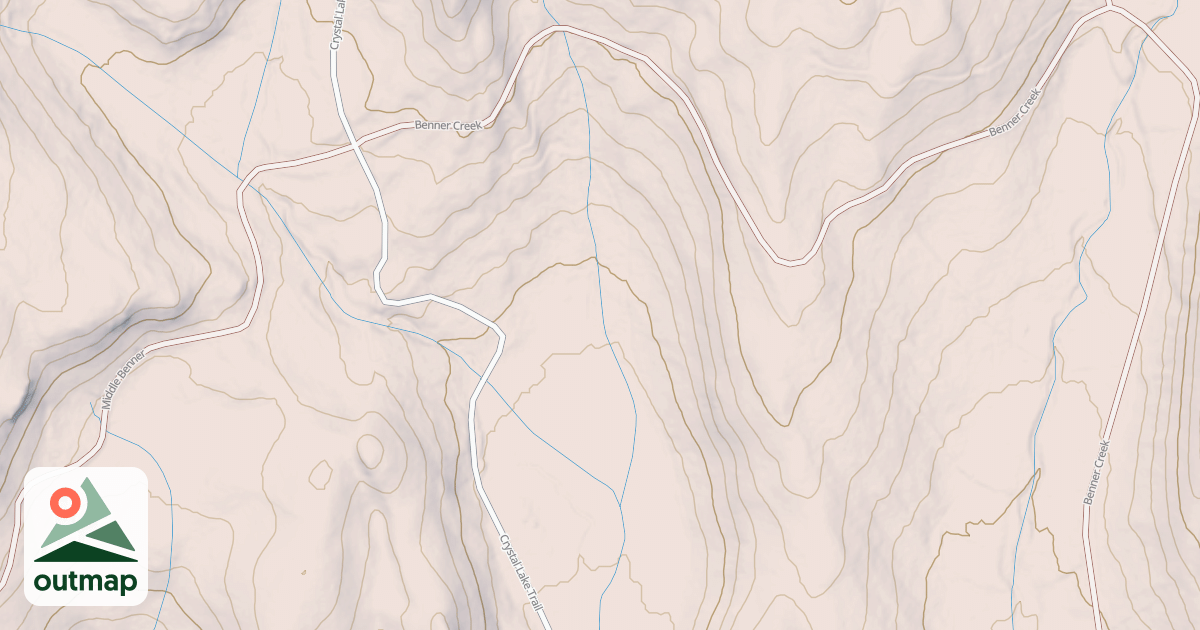 Map of BENNER CR SPUR