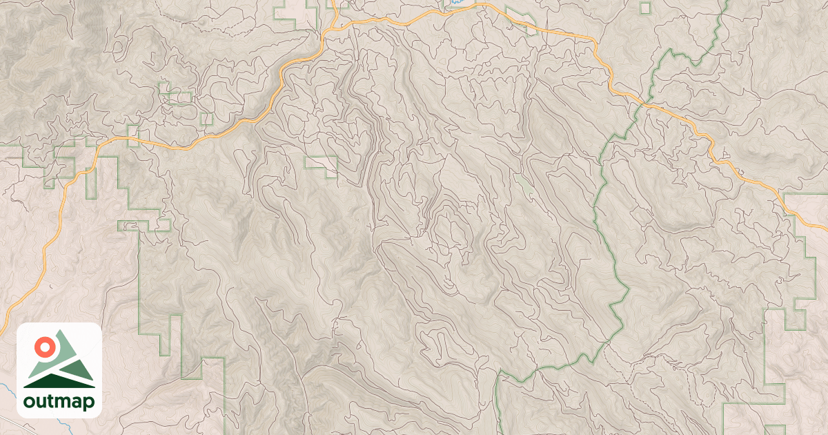 Map of CLEAR CREEK ROAD MRS
