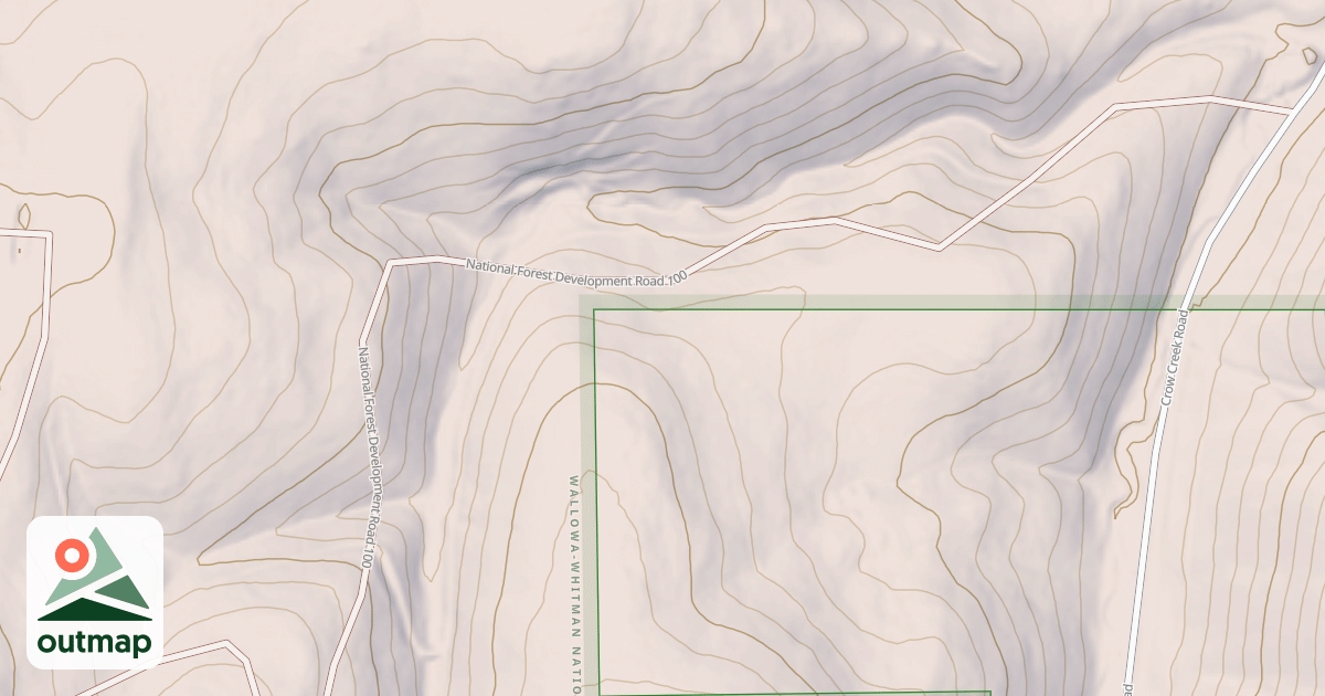 Map of LONG DRAW