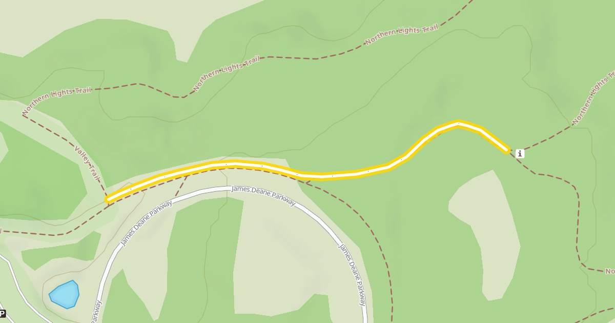 Map preview of Northern Lights Trail