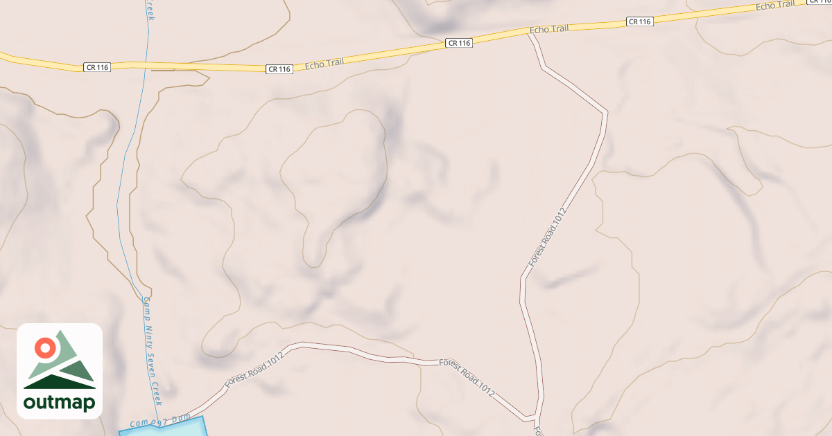 Map of CAMP 97 IMPOUNDMENT
