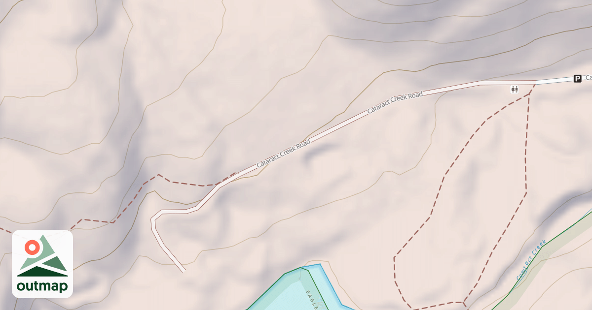 Map of CATARACT LAKE