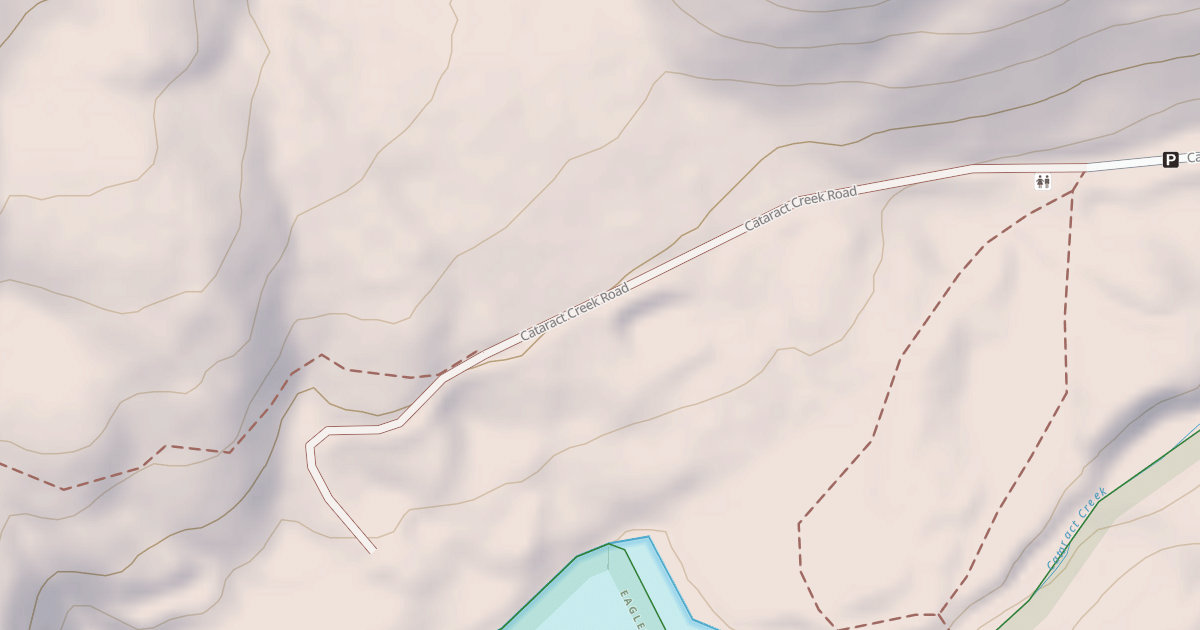 Map preview of CATARACT LAKE