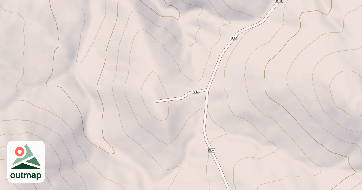 Map of BLM National GTLF Public Motorized Roads c2b833d3-41aa-4793-b248-d25efbb812e1