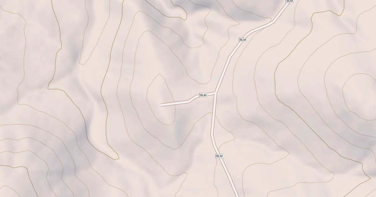 Map preview of BLM National GTLF Public Motorized Roads c2b833d3-41aa-4793-b248-d25efbb812e1