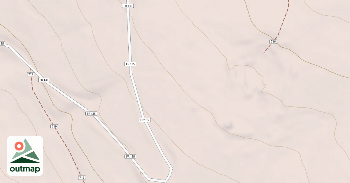 Map of BEAVER MEADOWS G