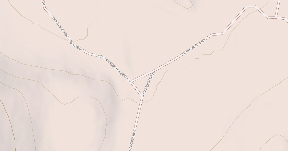 Map preview of CANYON WAY CONNECTOR  A