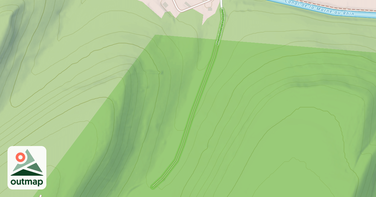 Map of Chemin de la Fontaine