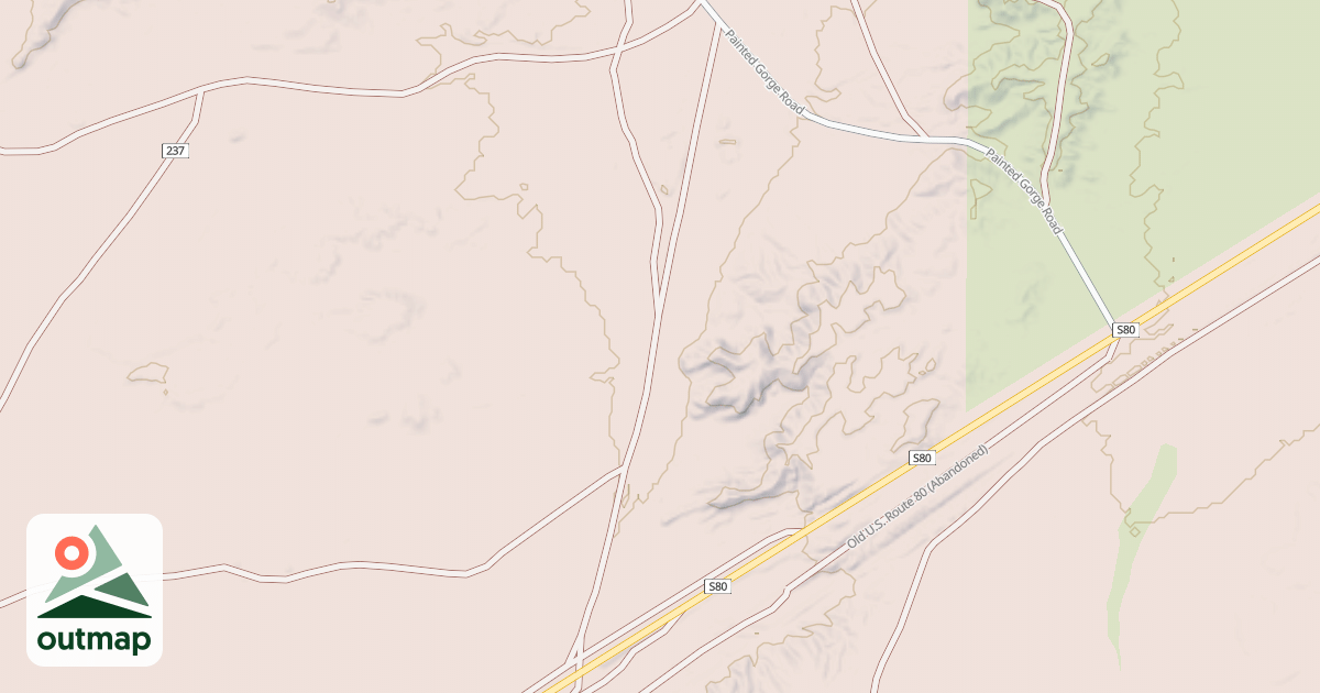 Map of BLM National GTLF Public Motorized Roads 0a23a078-a2d1-439c-bb2f-0c72209cb628