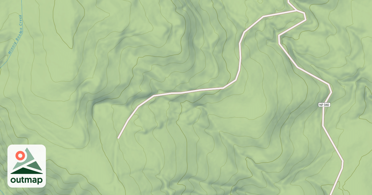 Map of USFS National Forest System Roads {DED42ADA-D40F-4956-B825-3667A506809E}