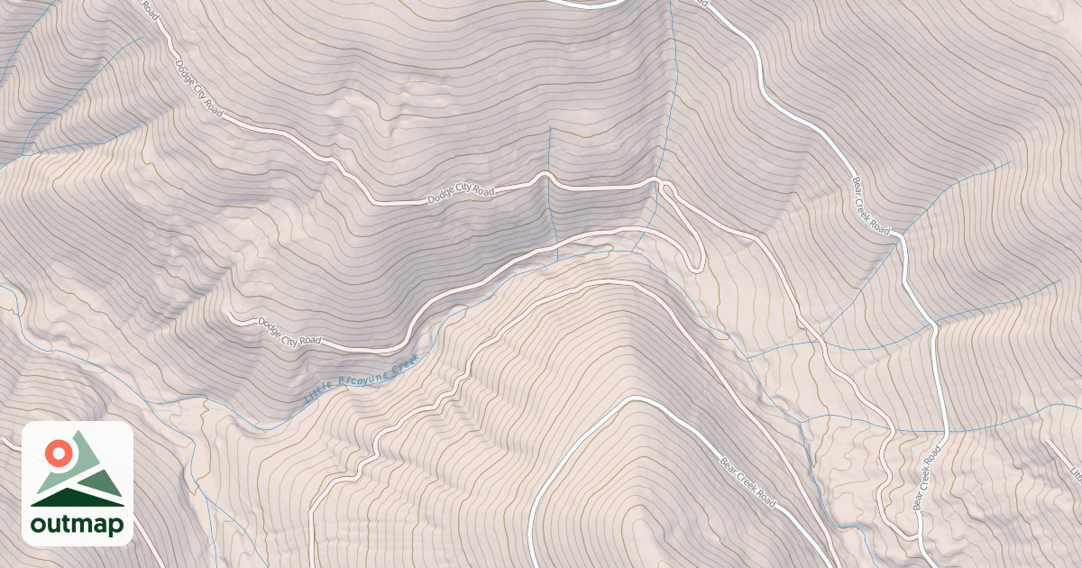 Map of DODGE