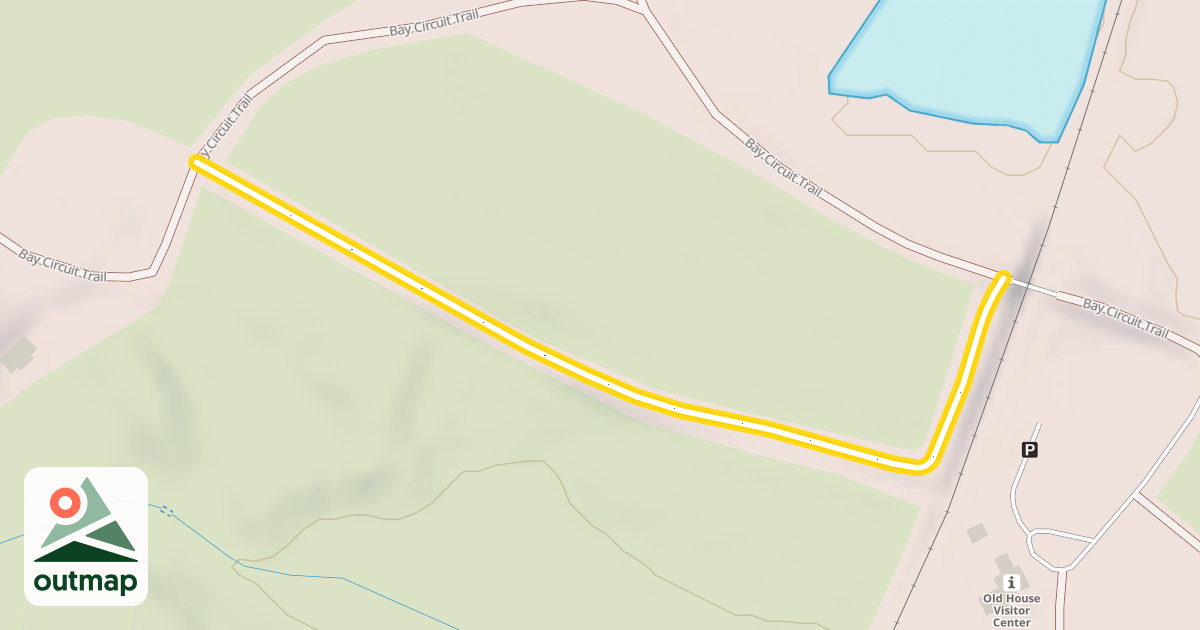 Map of Briar Hill trail