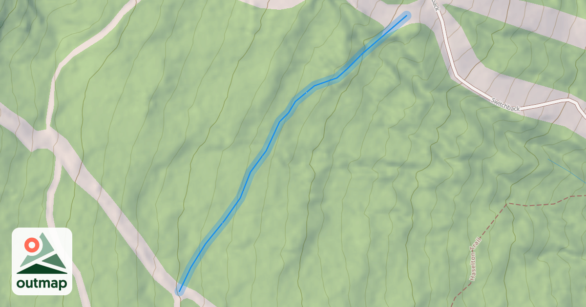 Map of Lower Rimrock