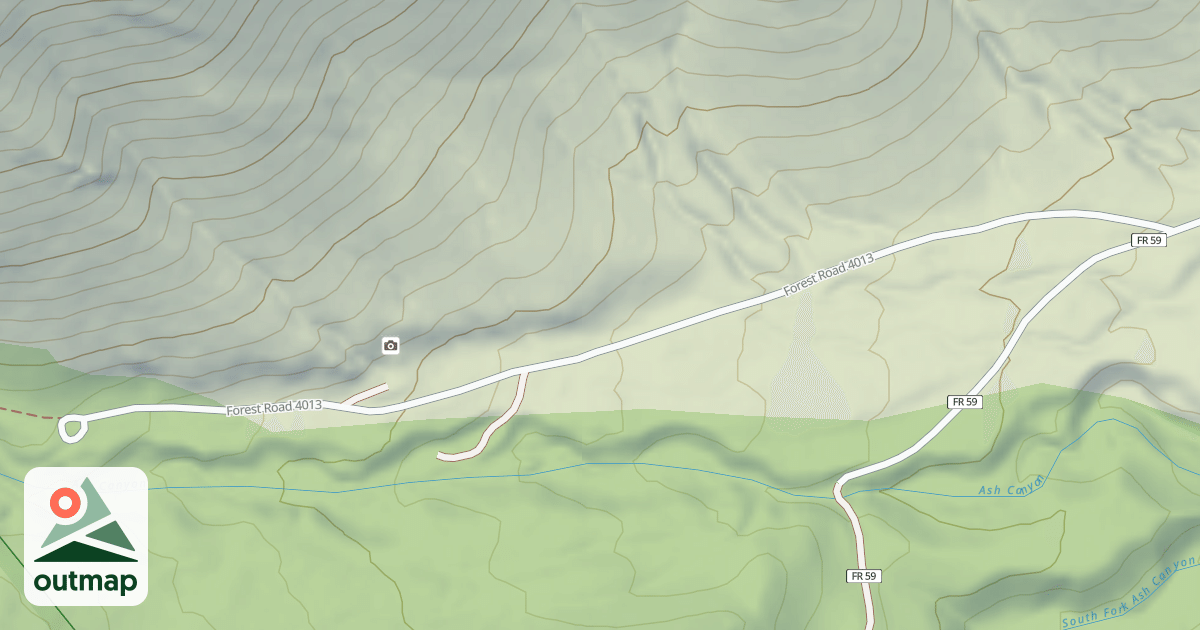 Map of LUTZ CANYON