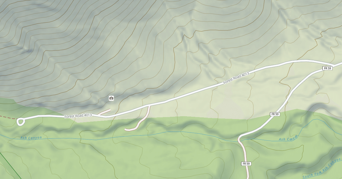 Map preview of LUTZ CANYON
