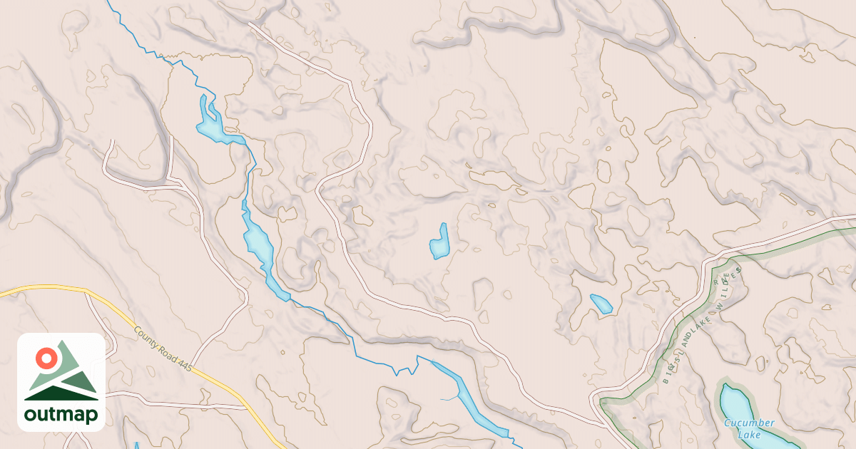 Map of KLONDIKE SPUR H