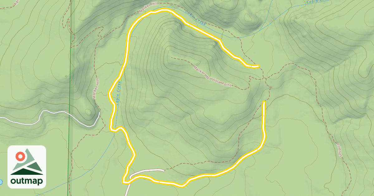 Map of Marker Hill