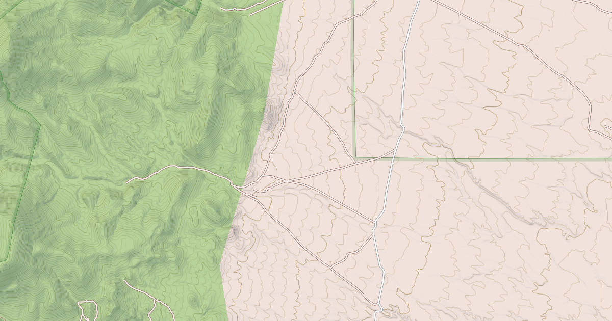 Map preview of SAWMILL CREEK LOOP ROAD