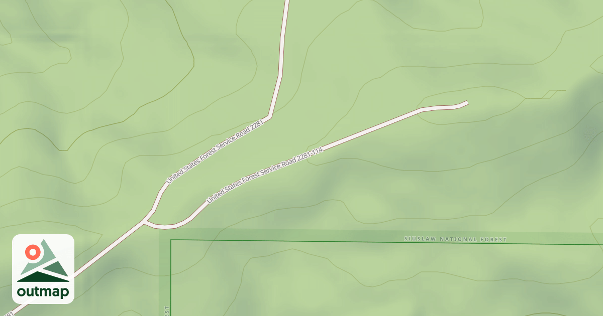 Map of USFS National Forest System Roads {C268D41B-40DF-4053-9C38-CA14F0B84A12}