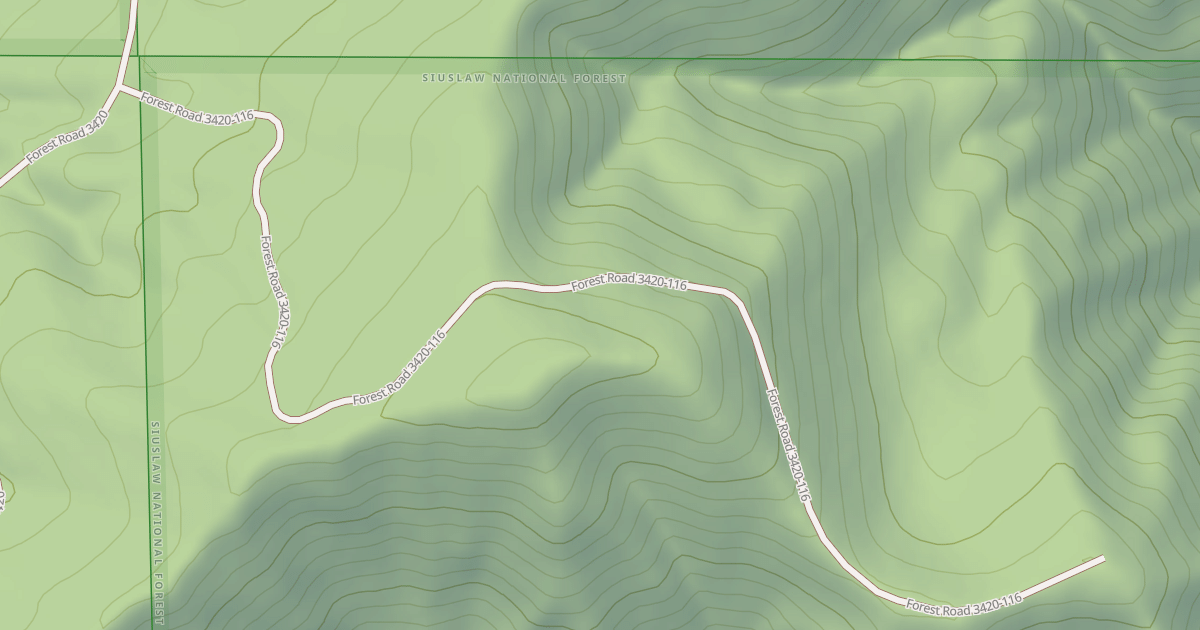 Map preview of USFS Motor Vehicle Use Map Roads {1E1331B9-9DED-4F8B-89AD-C21DD76329B5}