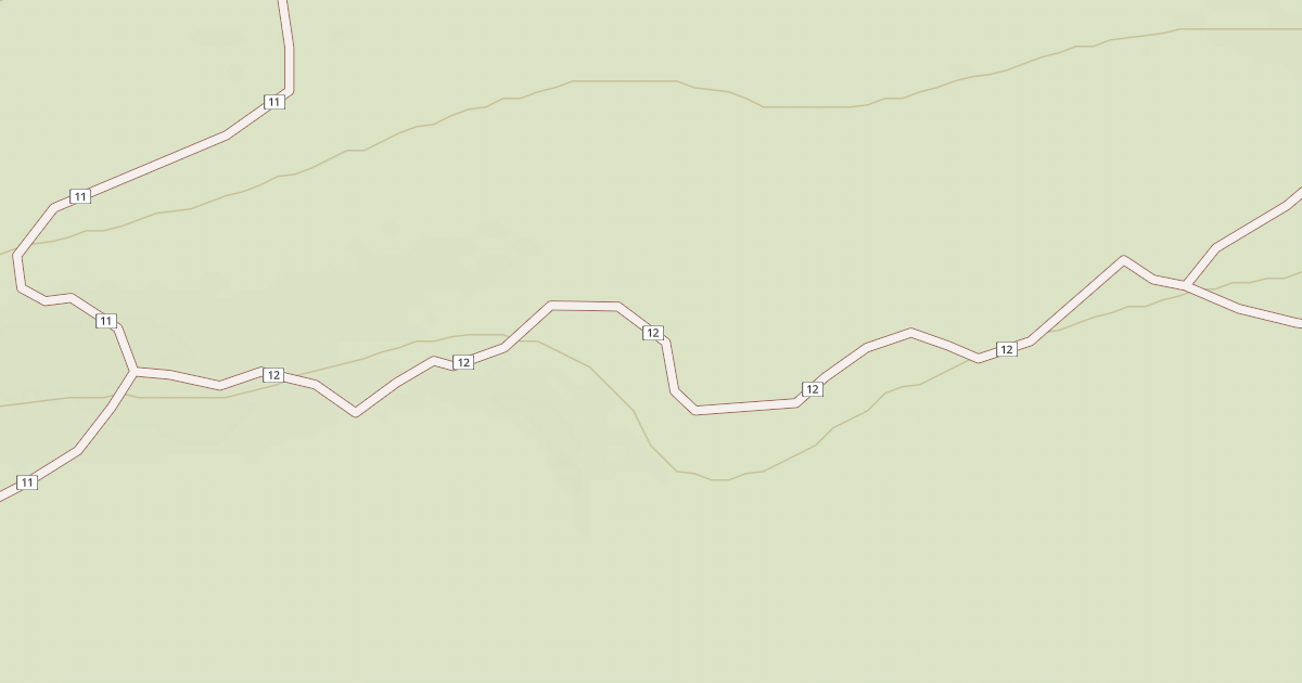 Map preview of Cline Buttes Tr 12