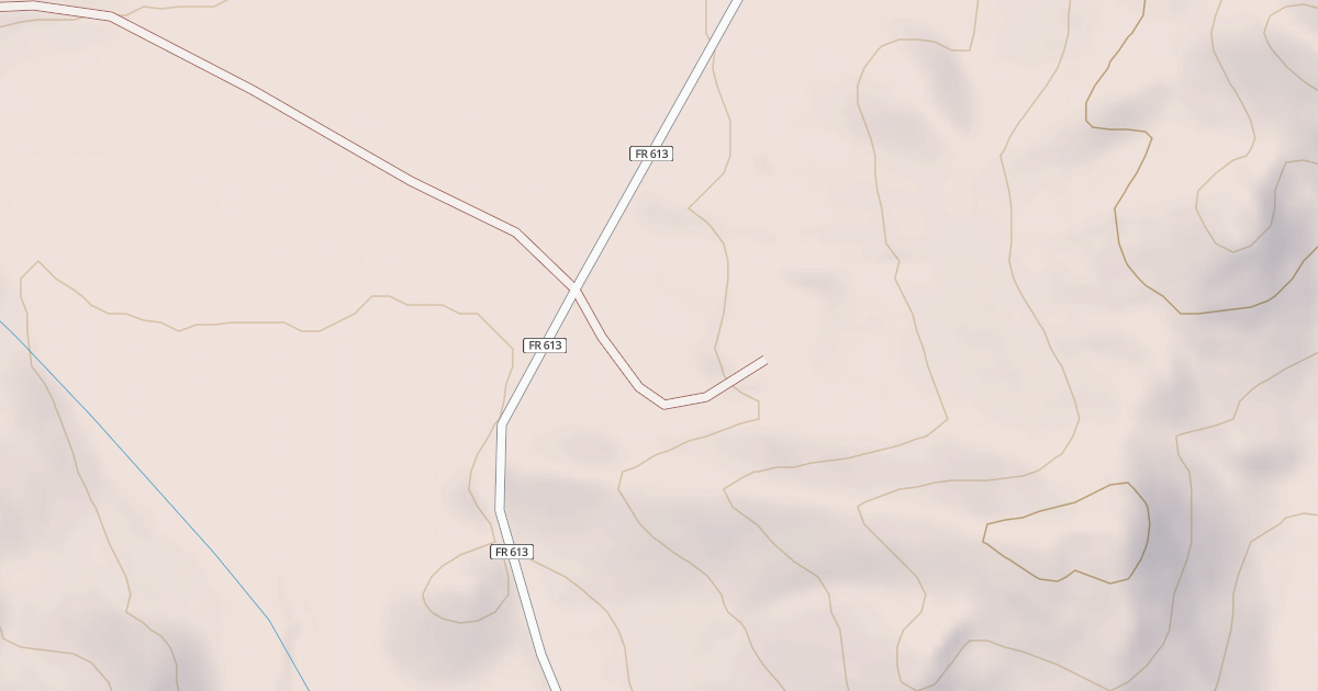 Map preview of FOSSETT GULCH B
