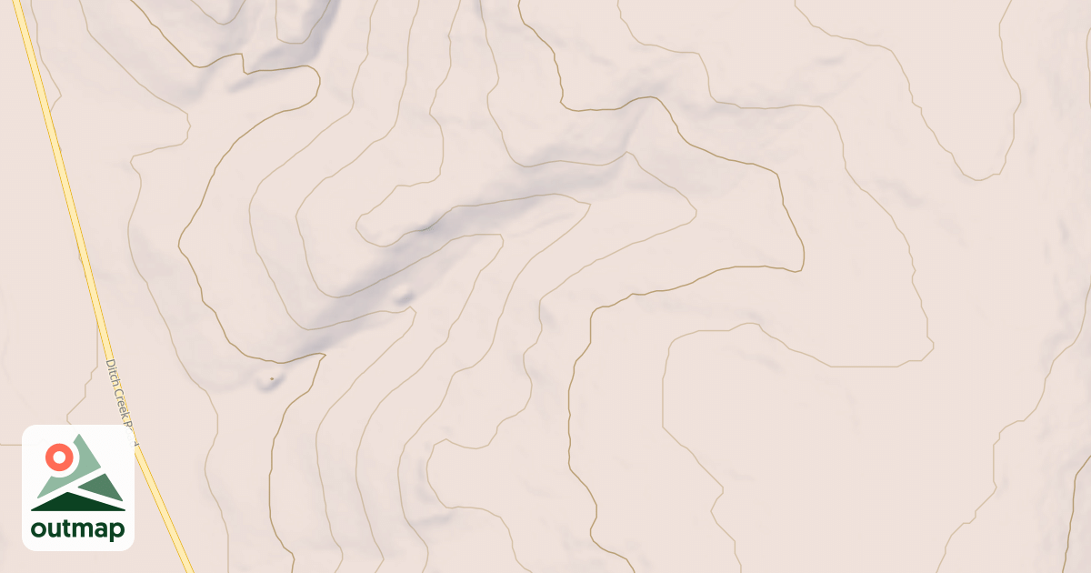 Map of Ditch Creek 14