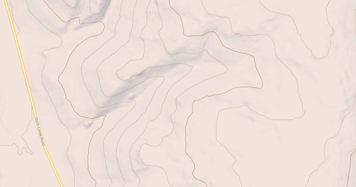 Map preview of Ditch Creek 14