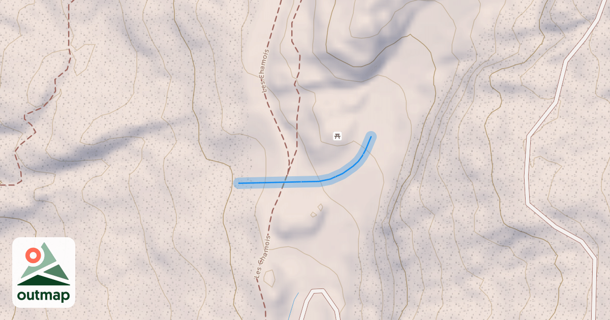 Map of Chamois